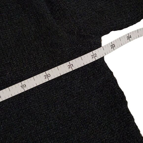 Wild Fable Oversize Black Red Cherry & Bow Sweater Women's XS Fuzzy Texture - Picture 10 of 11